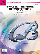 'Twas in the Moon of Wintertime Concert Band sheet music cover Thumbnail